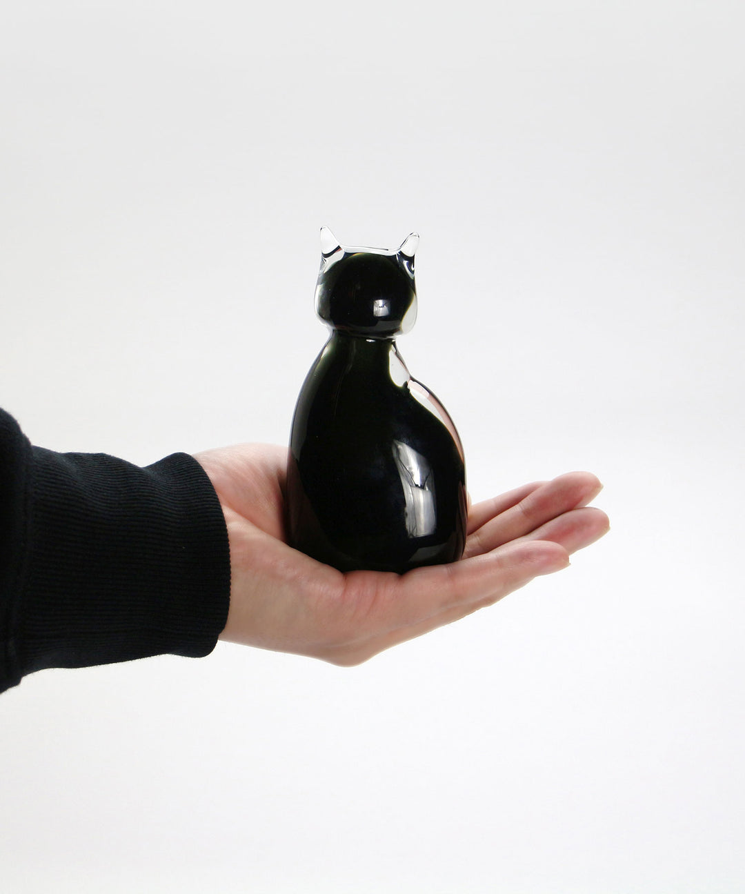 SELECT / Glass Objet Cat - 手のひらに収まる愛らしい猫のオブジェ