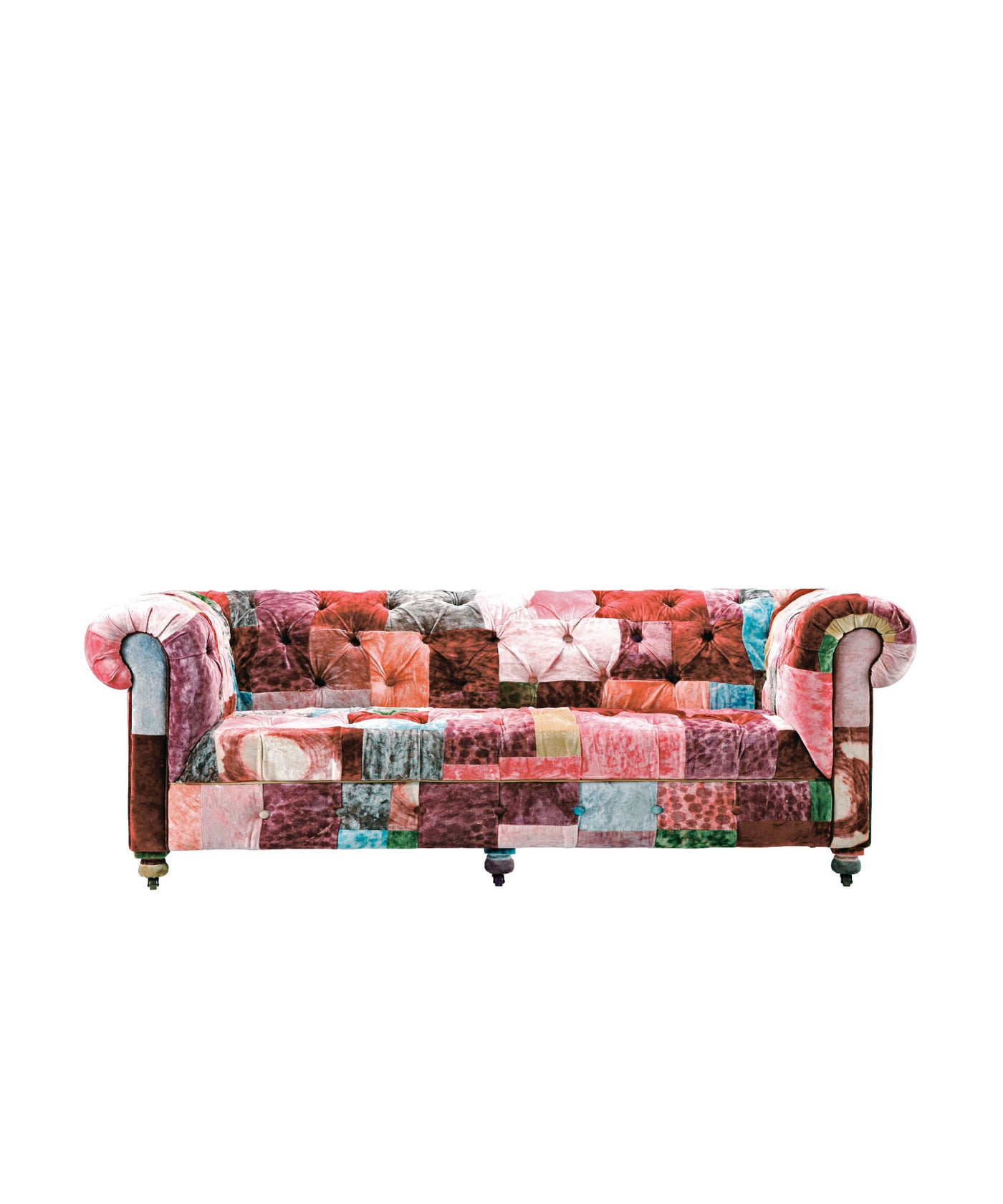 HALO ハロ ベンジントン ソファ（ベルベットパッチワークボヘム）3人掛け ハロ / HALO ベンジントンソファ BENSINGTON SOFA ベルベット