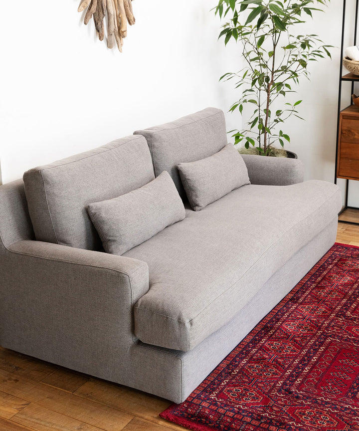 HALO（ハロー）PANAMA 2P SOFA パナマソファ ファブリックソファ フェザー配合 2人掛け 3人掛け – TIMELESS COMFORT