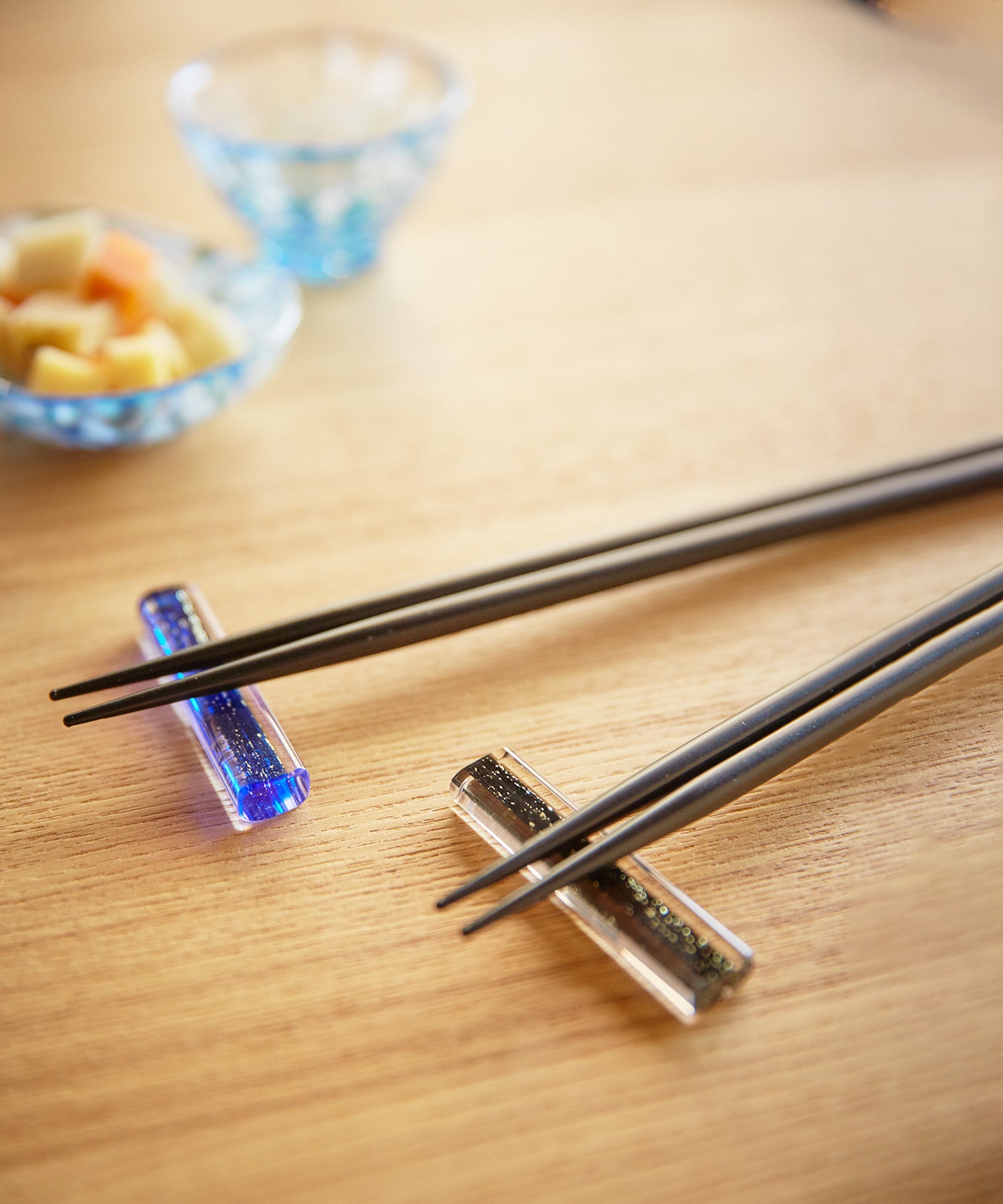 津軽びいどろ 箸置 金