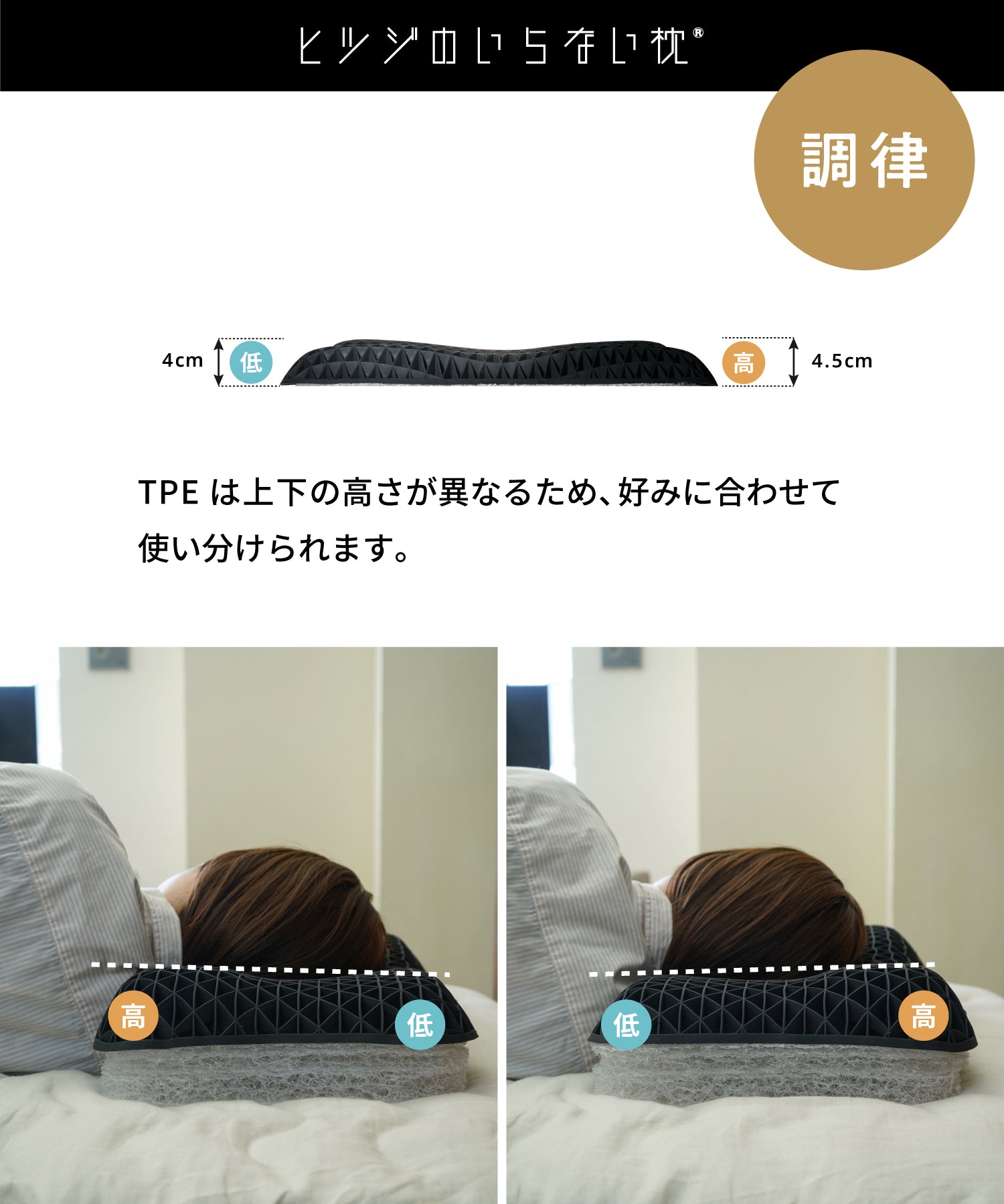 ヒツジのいらない枕　調律