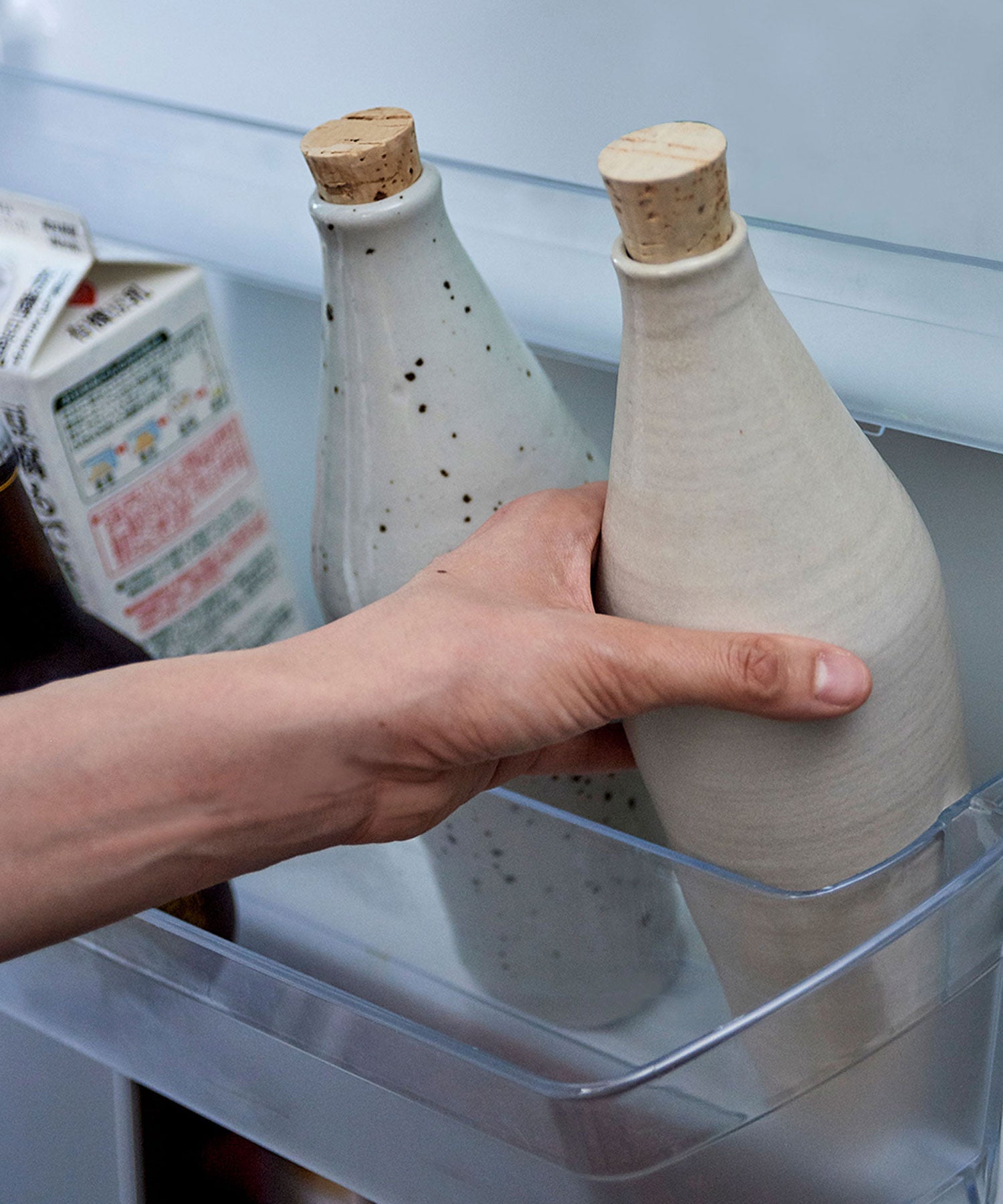 信楽焼 イオンボトル（ダイヤ）