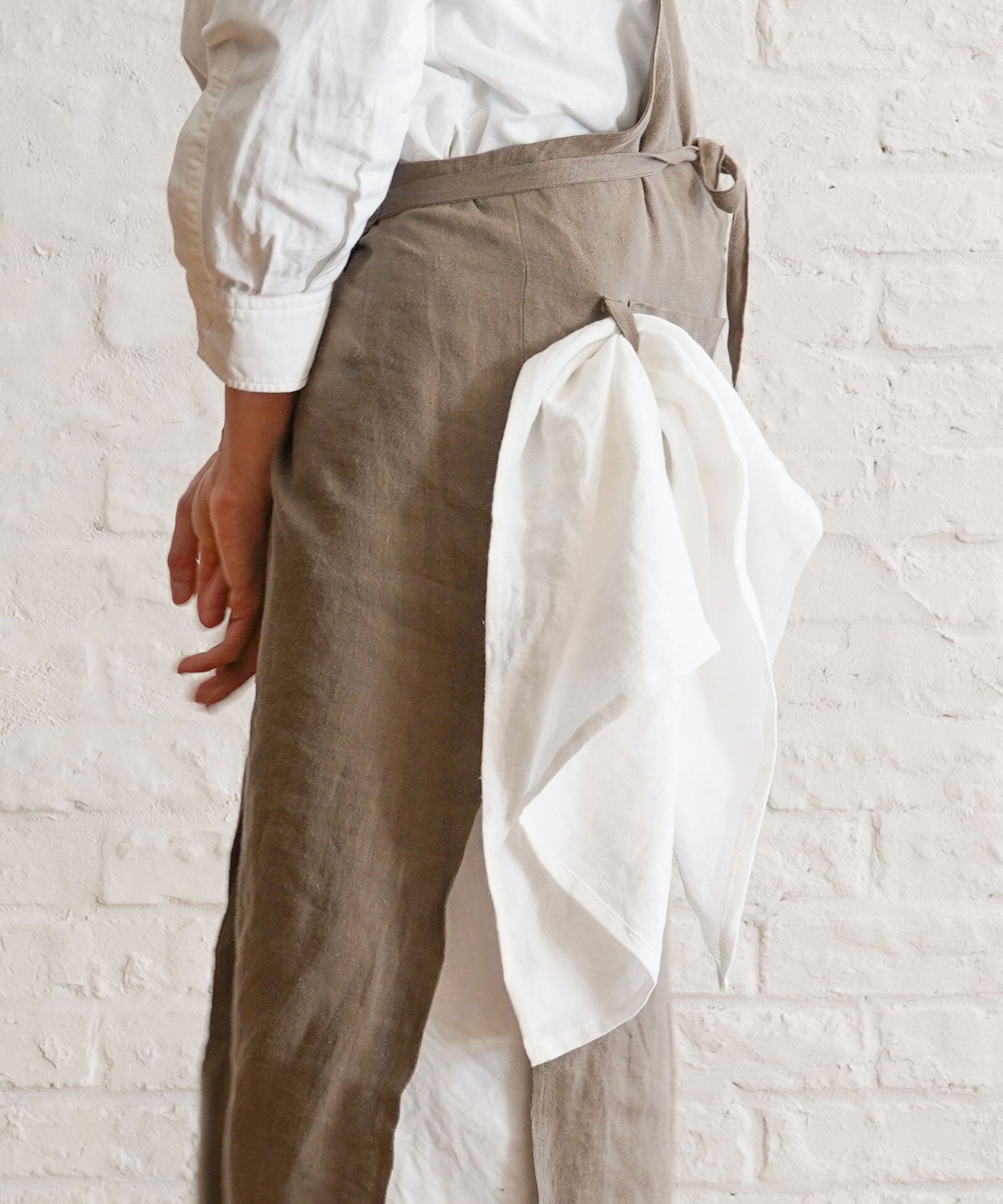 ヘンプキッチンクロス（白）