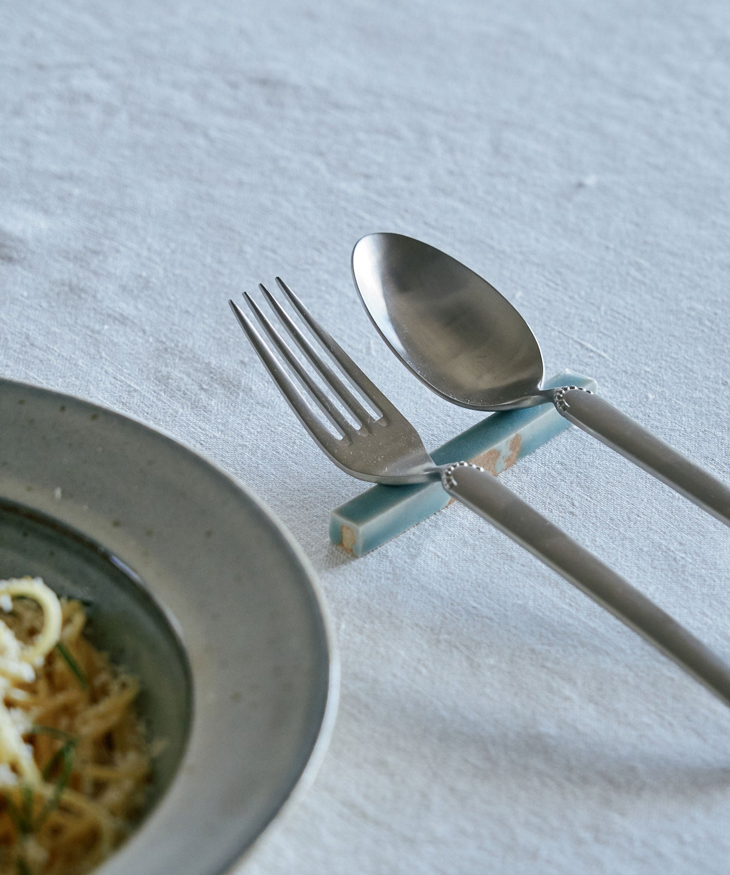 信楽焼 カトラリー置き