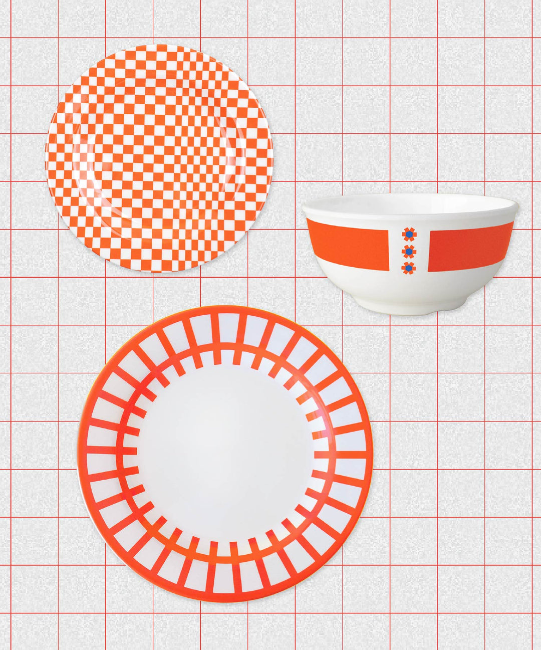 M*e様 Grafiche Tasgotti イタリアン プリント 水鳥 ４点セ MARINA Side Plate（マリナ サイドプレート）17.4cm｜環境に優しい