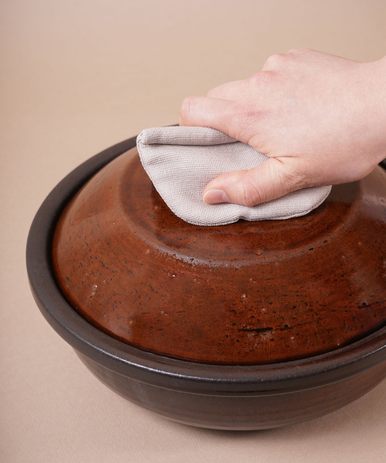 シンプルかや鍋つかみ