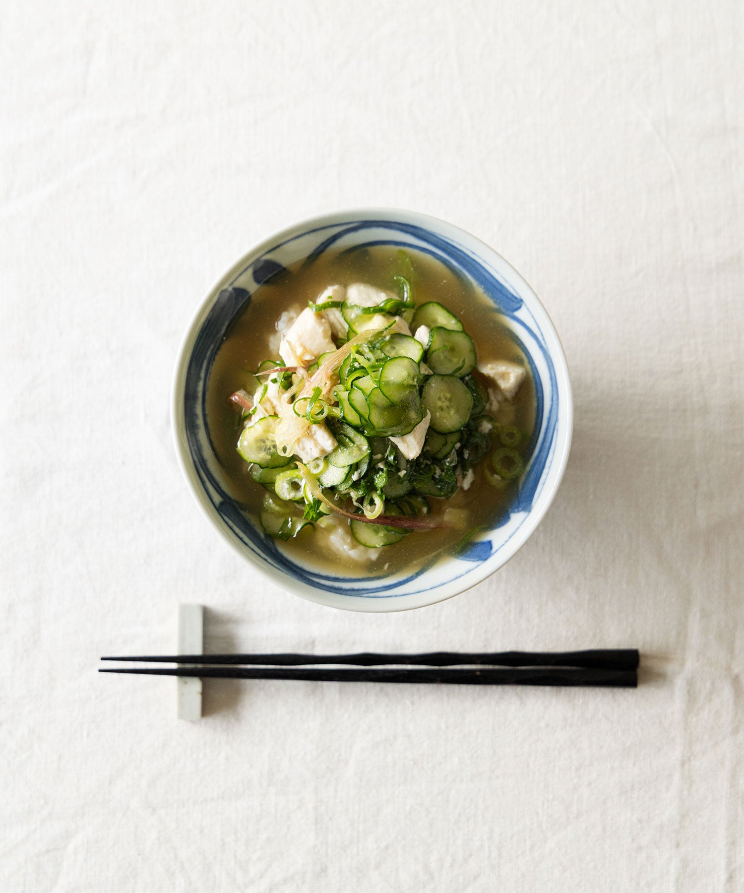 藍草紋 50反型丼