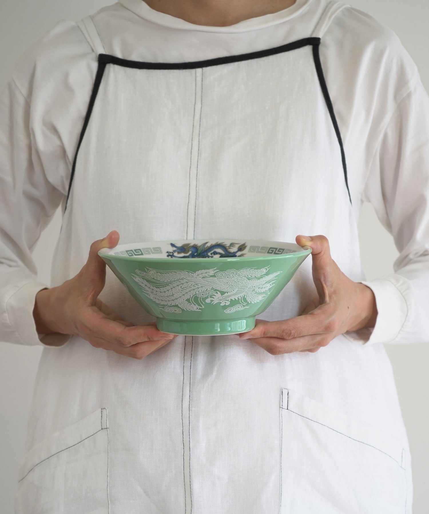 HAYASHI 翡翠7.0反高台丼 HAYASHI 翡翠7.0反高台丼 食器 中華単品・丼・高台皿器望3－807