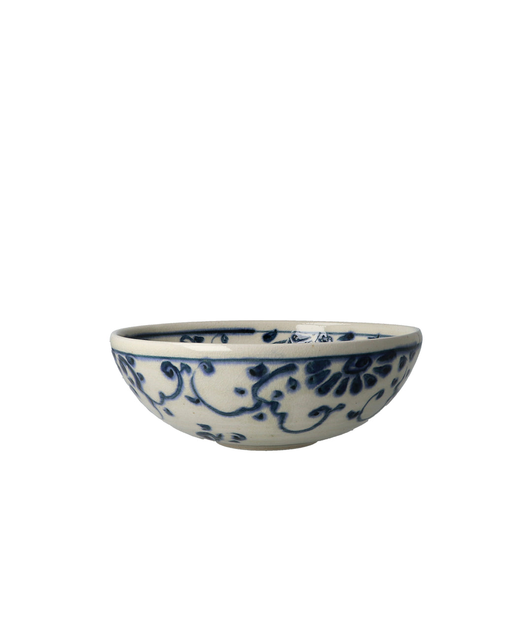 紬平ボウル 花安南】和食器｜どんぶり｜丼｜美濃焼き｜浅型｜1000ml