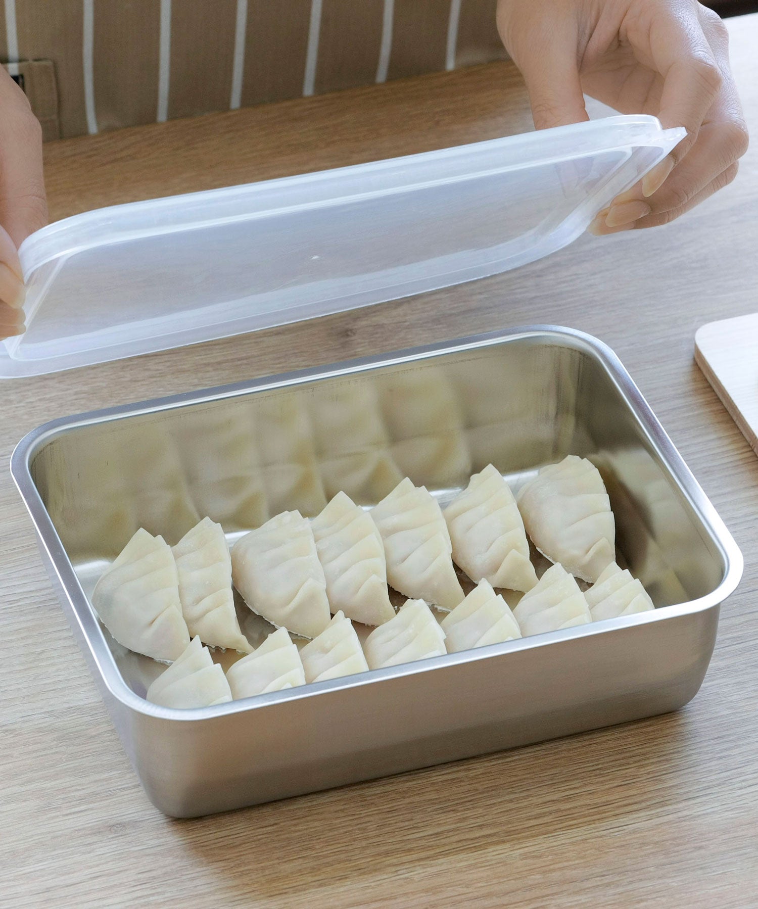 システムバット (蓋つき)・下ごしらえ角ザル