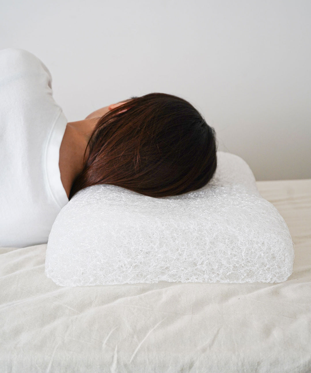 L WAVE ピロー | 高品質ファイバー素材で寝返りサポート | 洗える