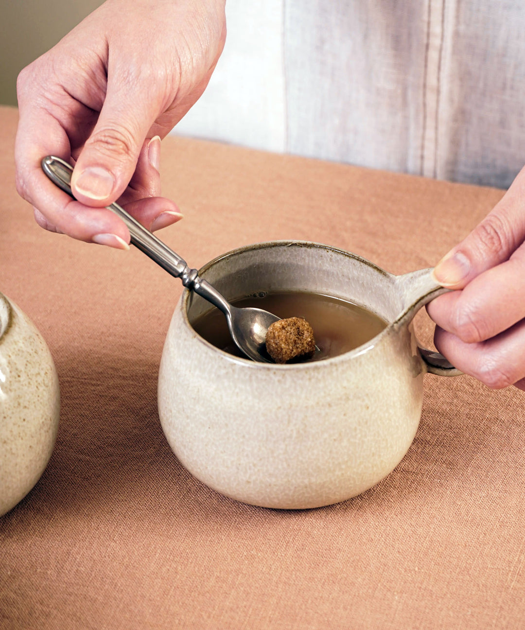 アンティーク雑貨 Maria MARIA PORTUGAL TERRACOTA / AZORES マグカップ｜手に馴染む丸みのある