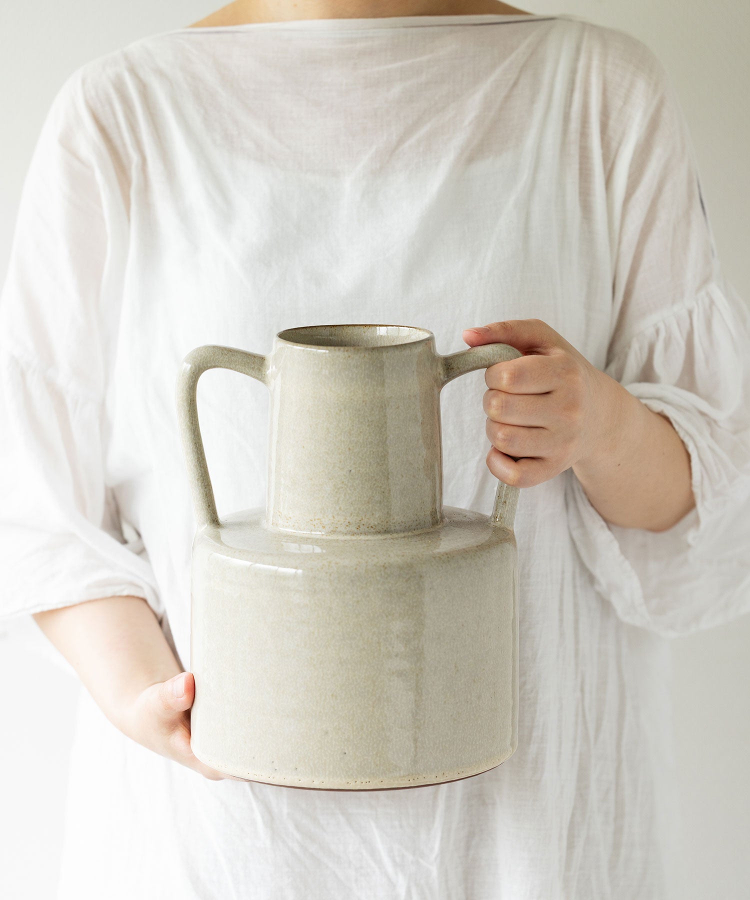 フラワーベース Shinny cream