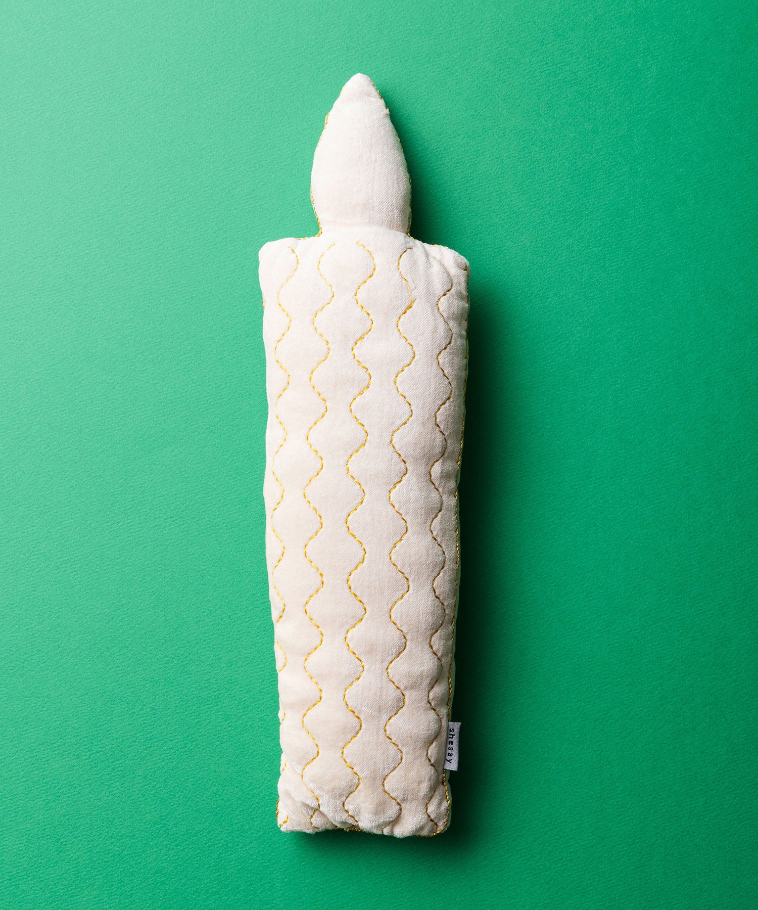 ベルベットコットン ミニクッション キャンドル