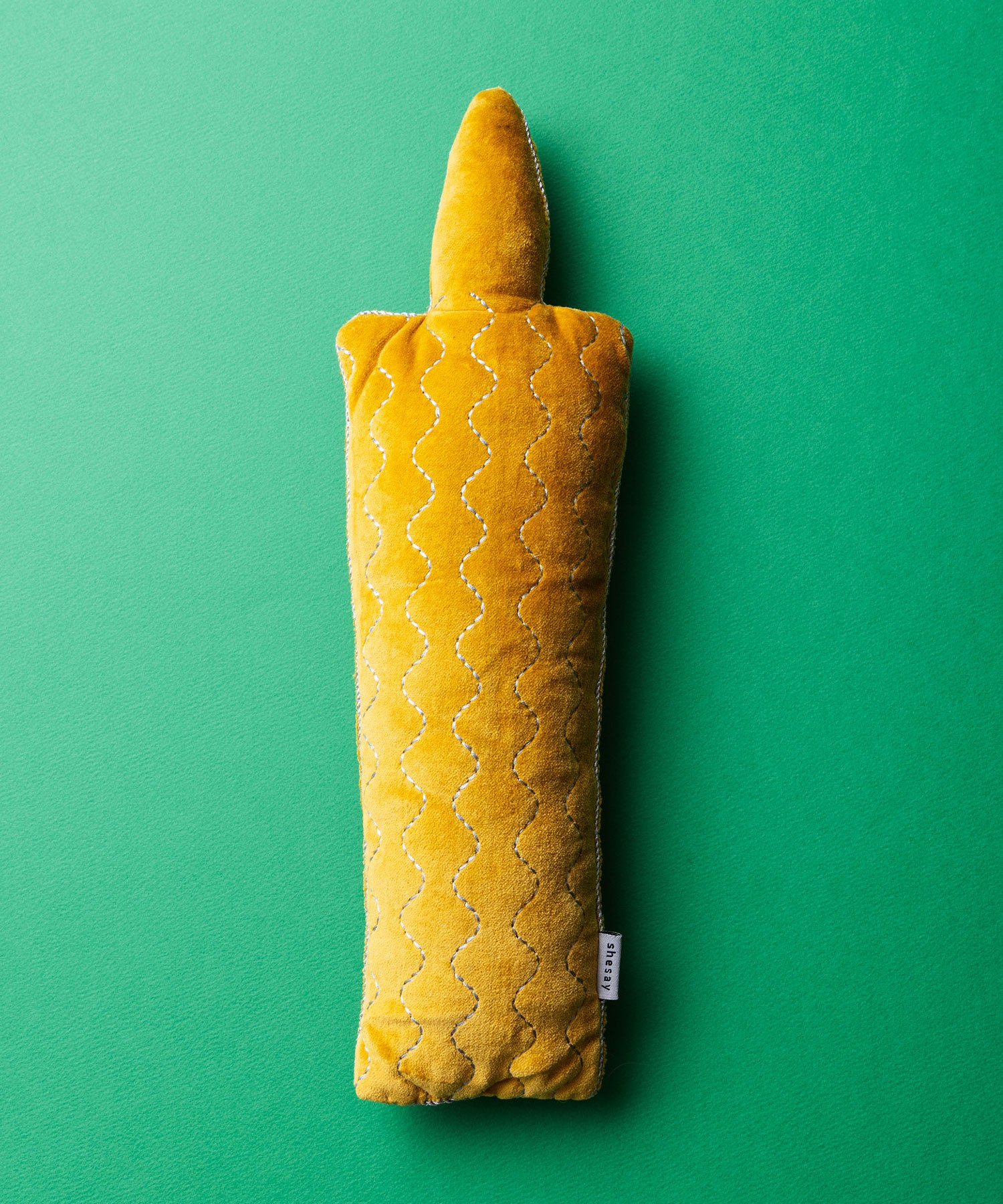 ベルベットコットン ミニクッション キャンドル