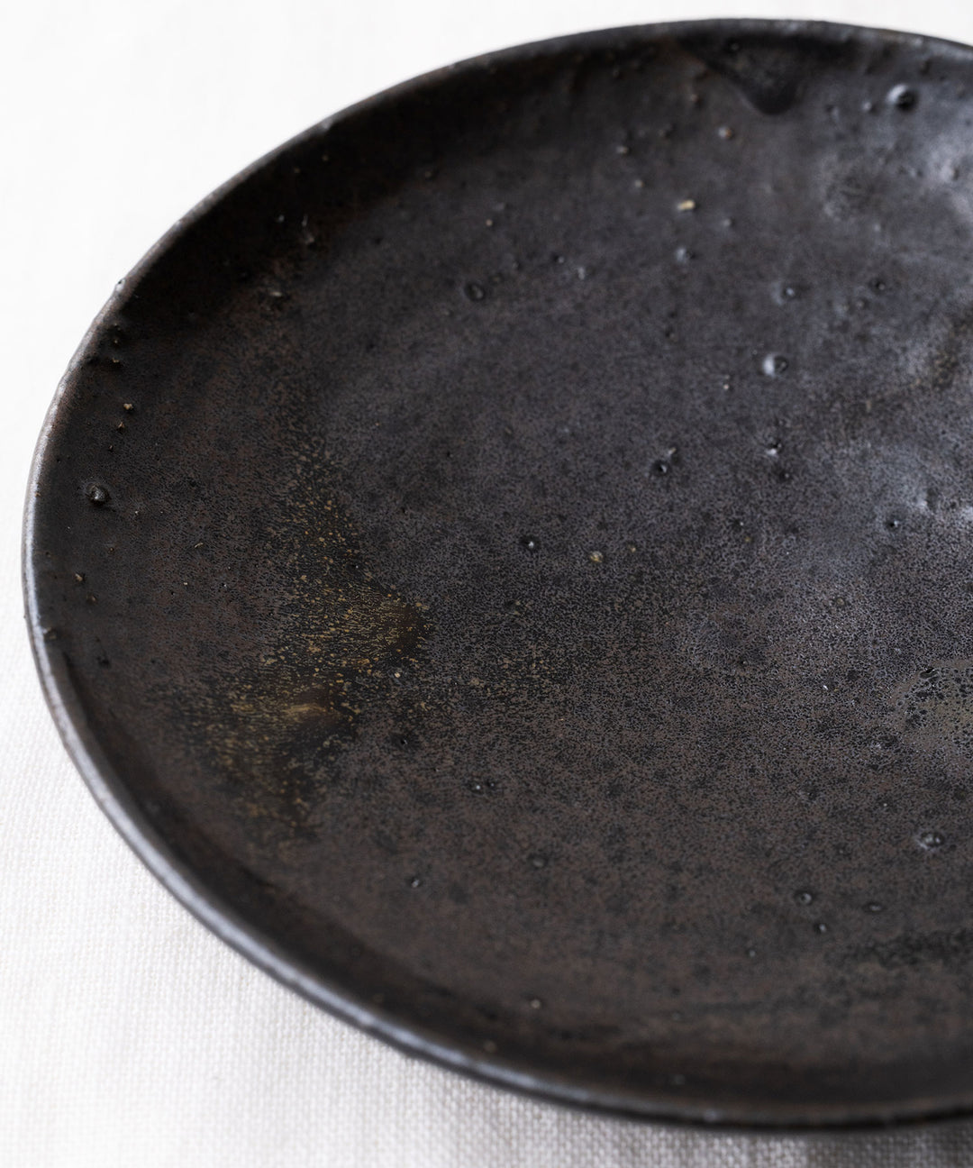 美濃焼 平皿 - 手作りの温もりを感じる美濃焼、取り皿やデザート皿に