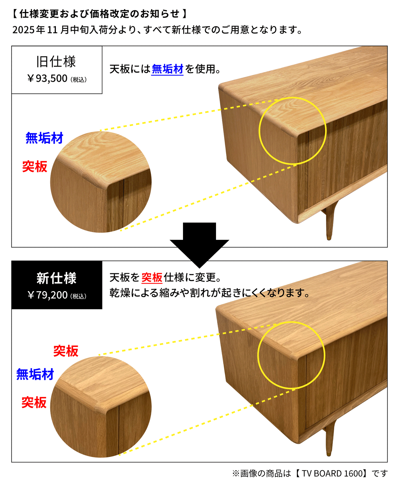 【予約商品・11月中旬入荷予定】JULIE 2DOOR BEDSIDE TABLE WHITE OAK