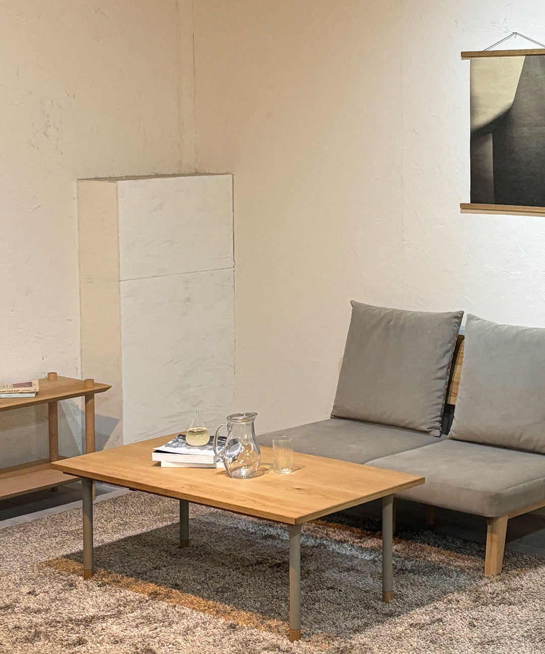 NINA コタツテーブル｜ナチュラル×ベージュのデザイン＆1年中使える