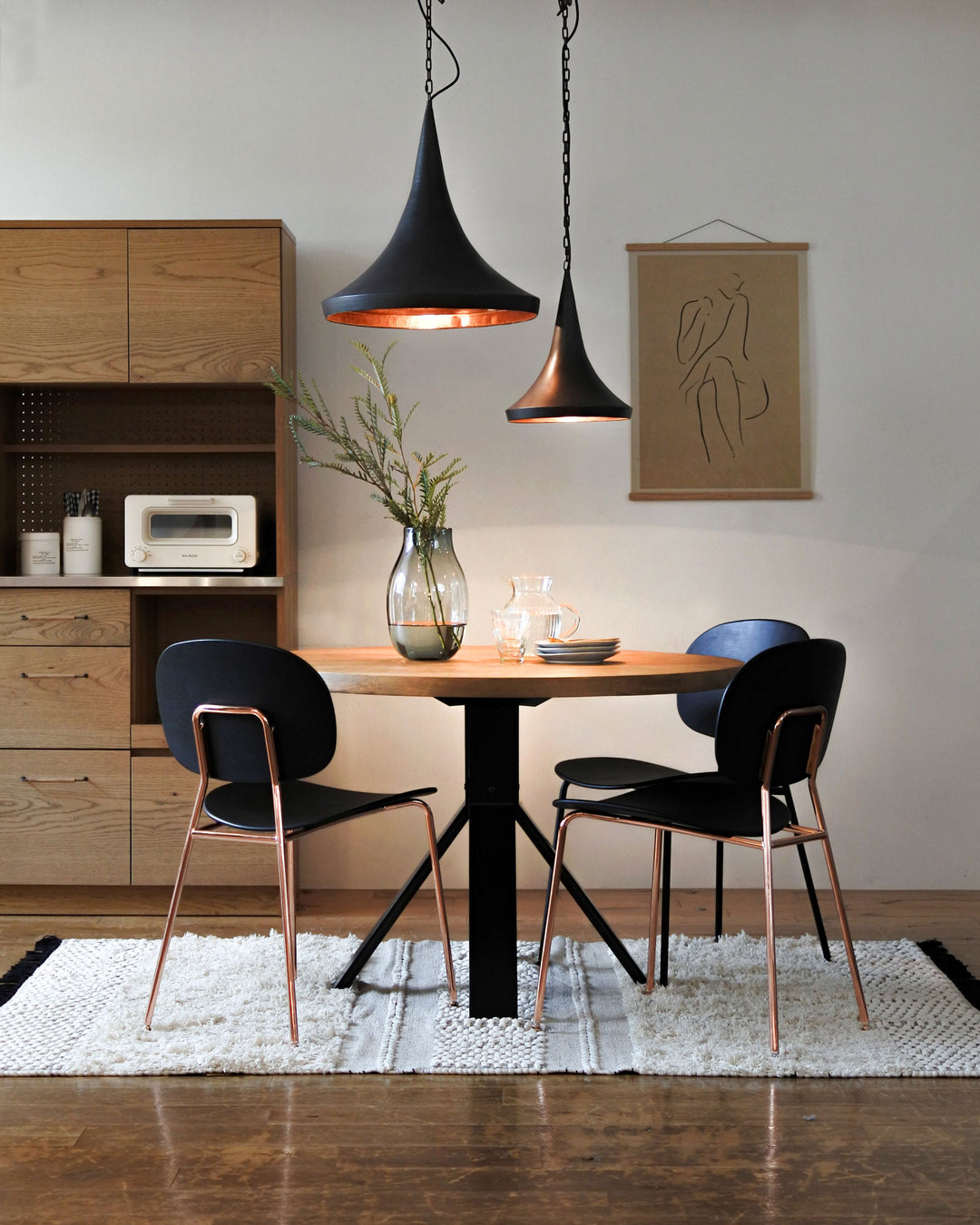 RugRu（ラグル）POP CORN STRIPE RUG 1400×2000mm｜可愛らしい