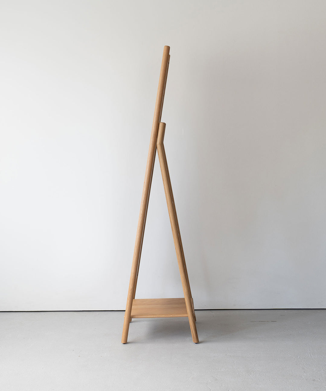 スタンドミラー SCALA｜収納付き＆天然木フレームの多機能ミラー