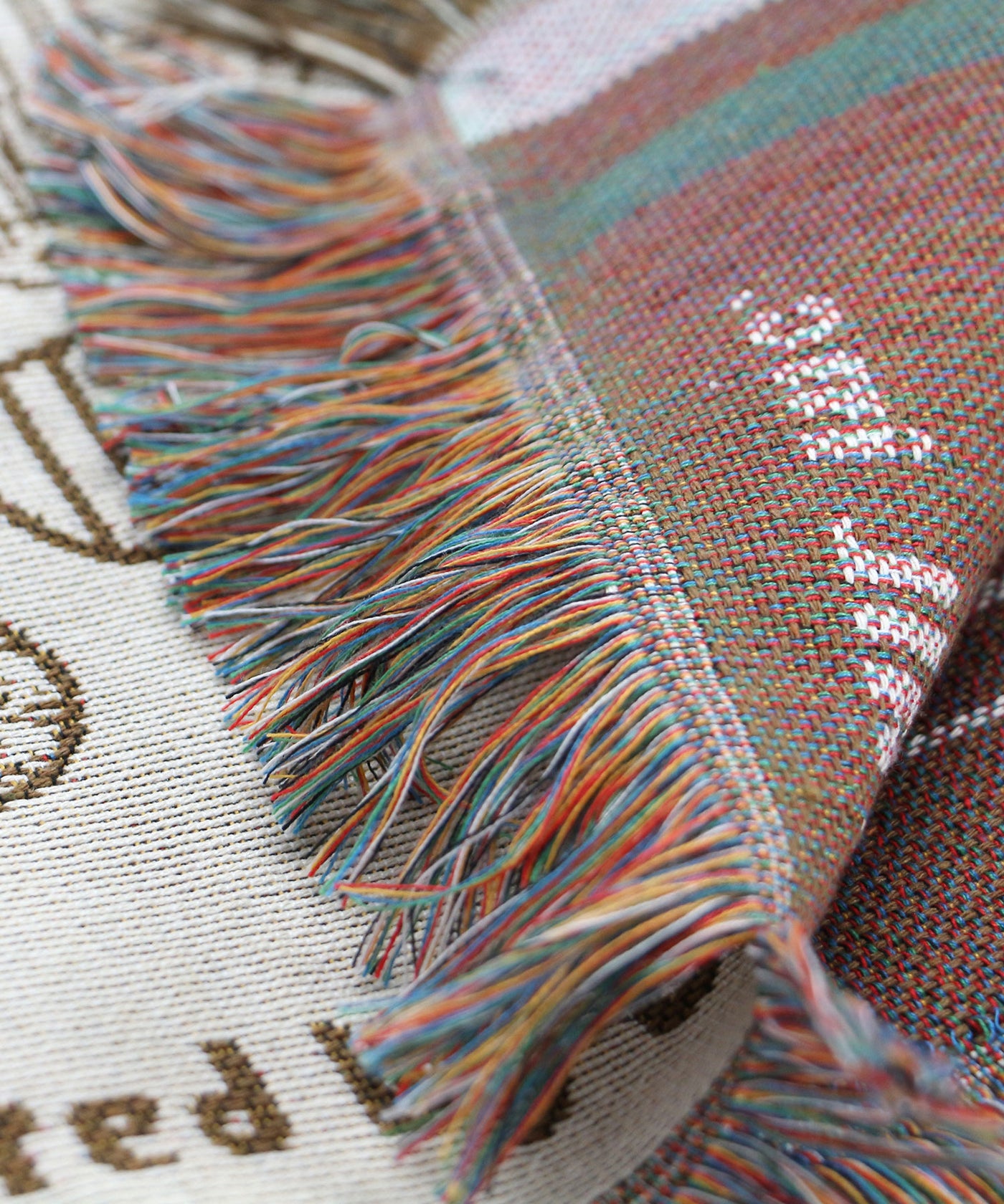 OAX THROWKET Tiger and more Cream