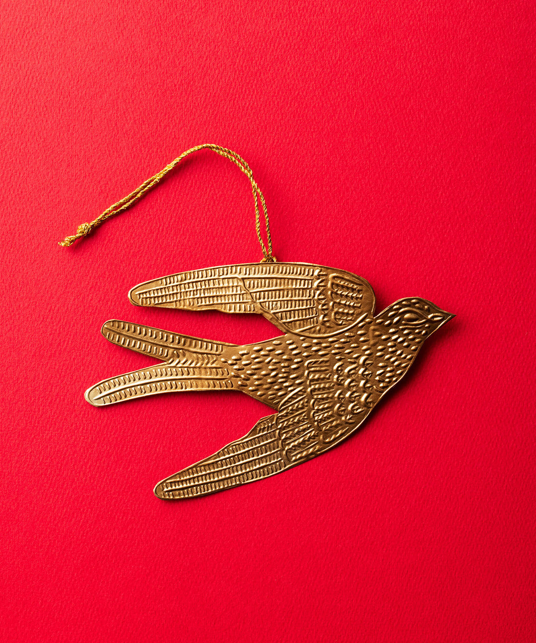 オーナメント  鳥 TIMELESS COMFORT SELECT オーナメント 鳥 - クラシカルなゴールドの