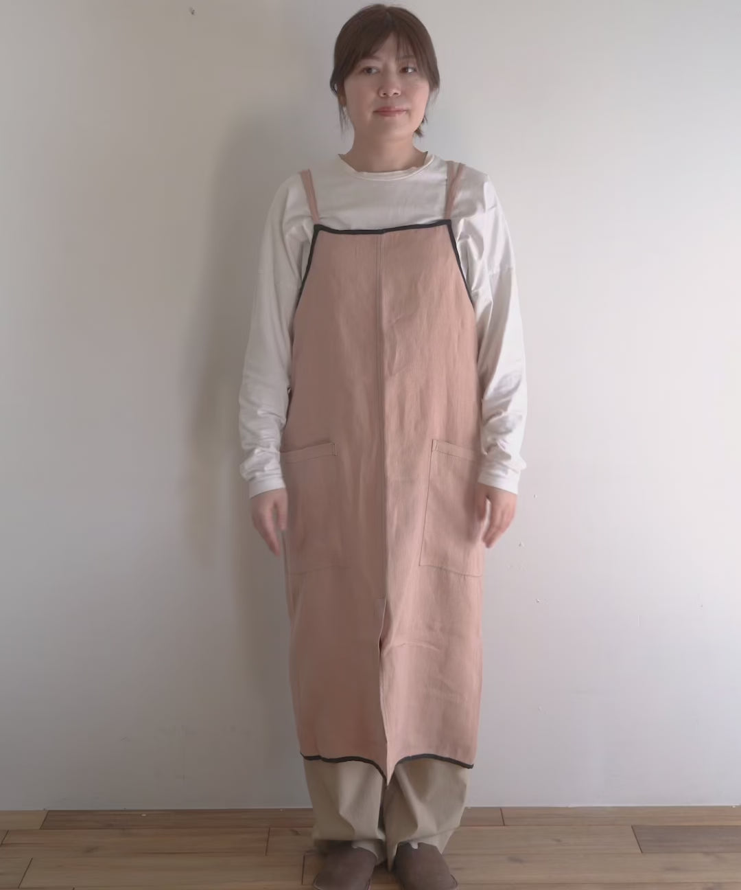 リネンエプロン