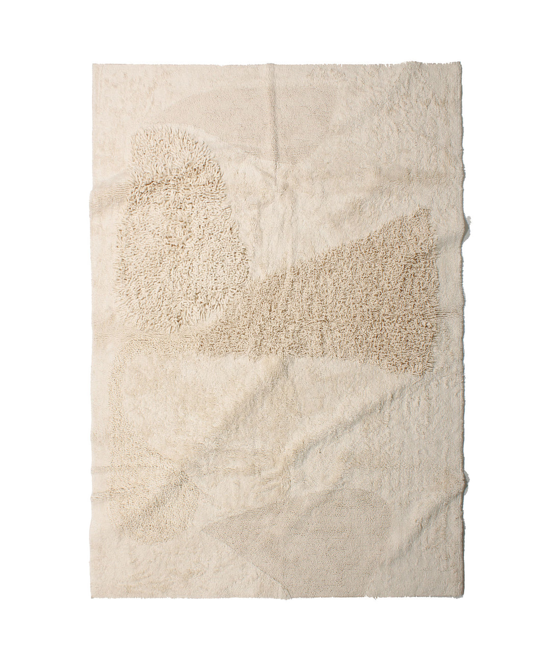 RugRu DIAN RUG 1400×2000mm - コットン100%の肌触りが心地良いラグ