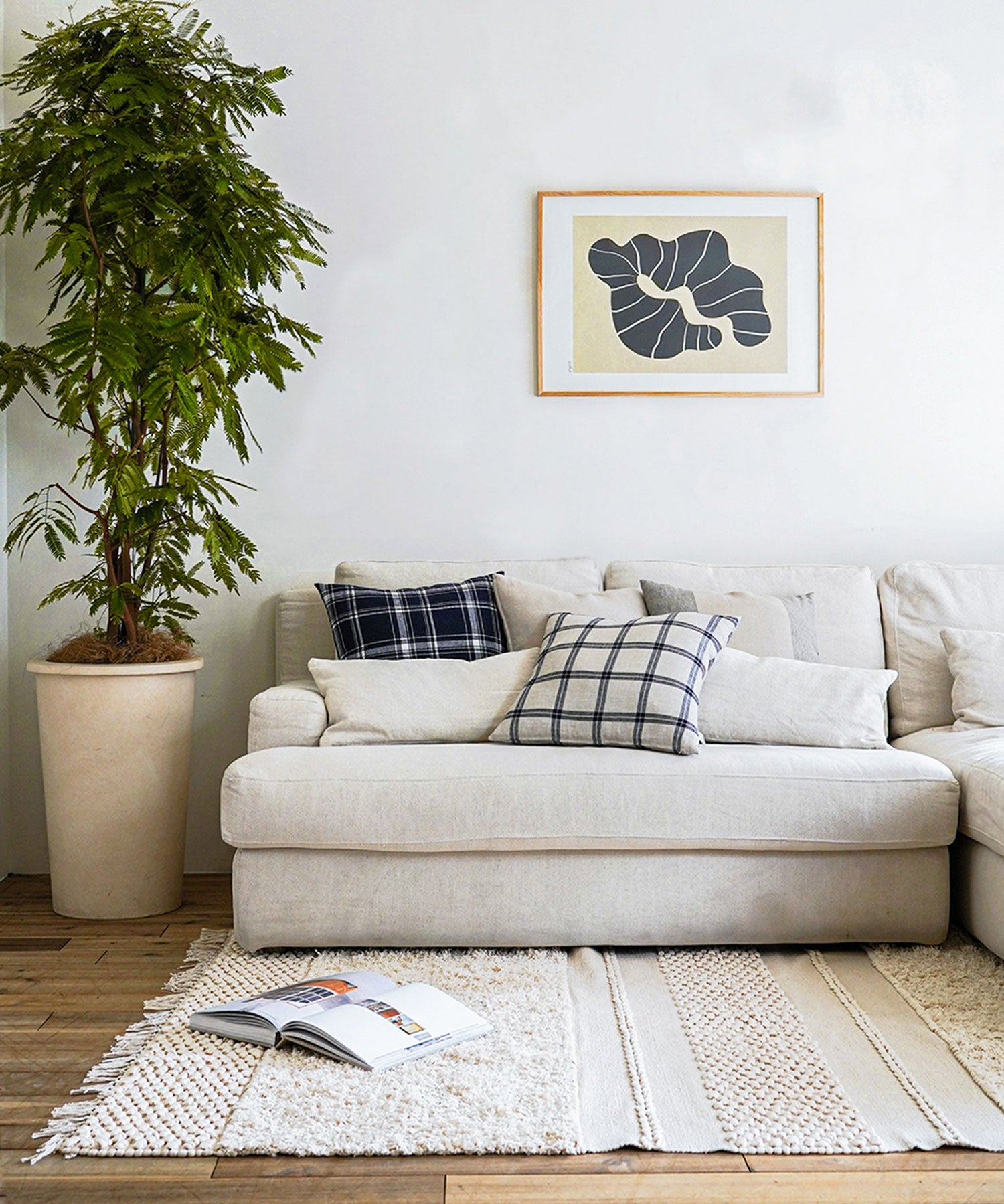 POPCORN STRIPE RUG 1400×2000mm