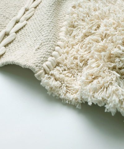 Daune Popcorn Textured Rug RugRu(ラグル)POP CORN STRIPE RUG 500×700mm|可愛らしいポップコーンのようなラグマット – TIMELESS ...