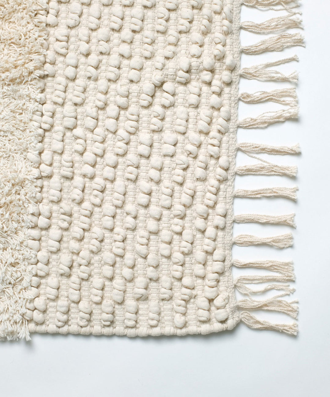 RugRu（ラグル）POP CORN STRIPE RUG 1400×2000mm｜可愛らしい
