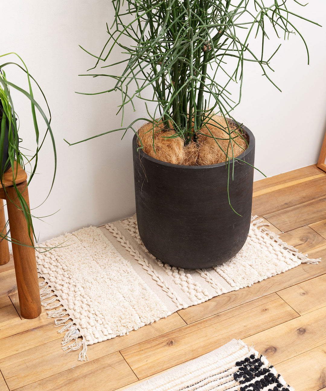 RugRu（ラグル）POP CORN STRIPE RUG 500×700mm｜可愛らしい