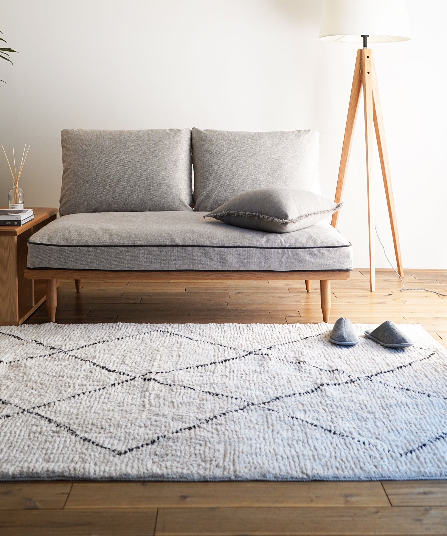 Rani Rug RugRu(ラグル)RANI RUG 1400×2000mm|柔らかな肌触りのラグ – TIMELESS COMFORT