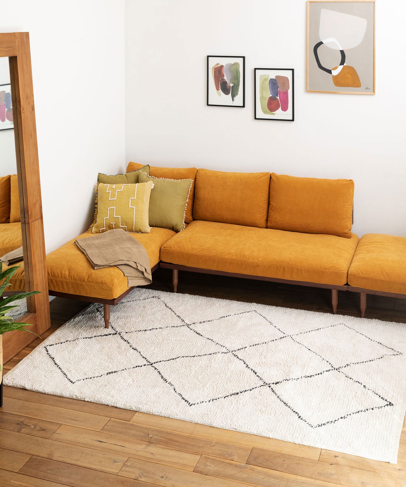 Rani Rug RugRu(ラグル)RANI RUG 1400×2000mm|柔らかな肌触りのラグ – TIMELESS COMFORT