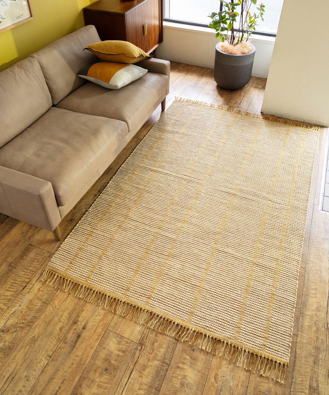 RugRu SCEAN RUG 1400×2000mm - 個性的なカラーで空間を引き立てるラグ