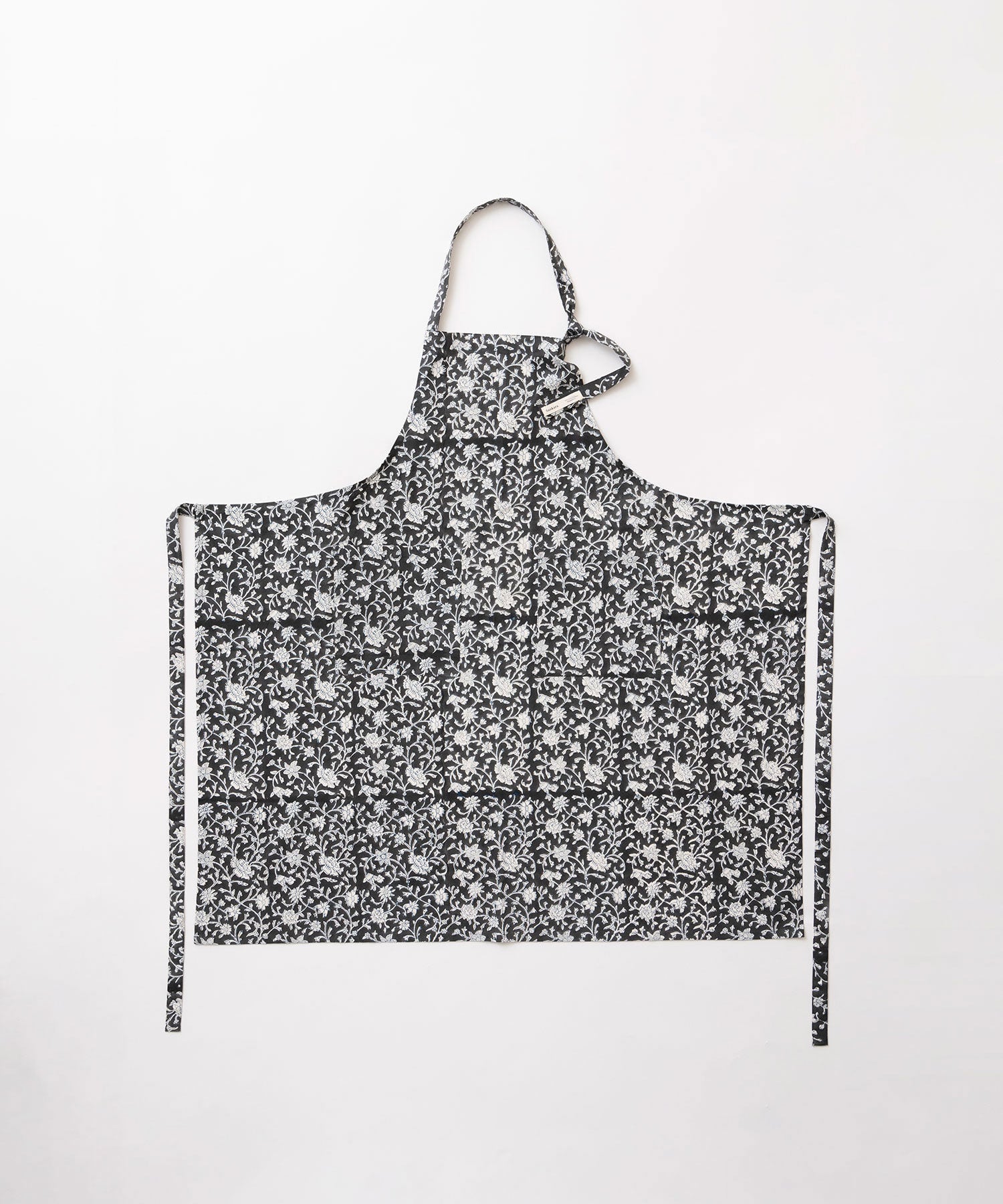 ブロックプリントエプロン