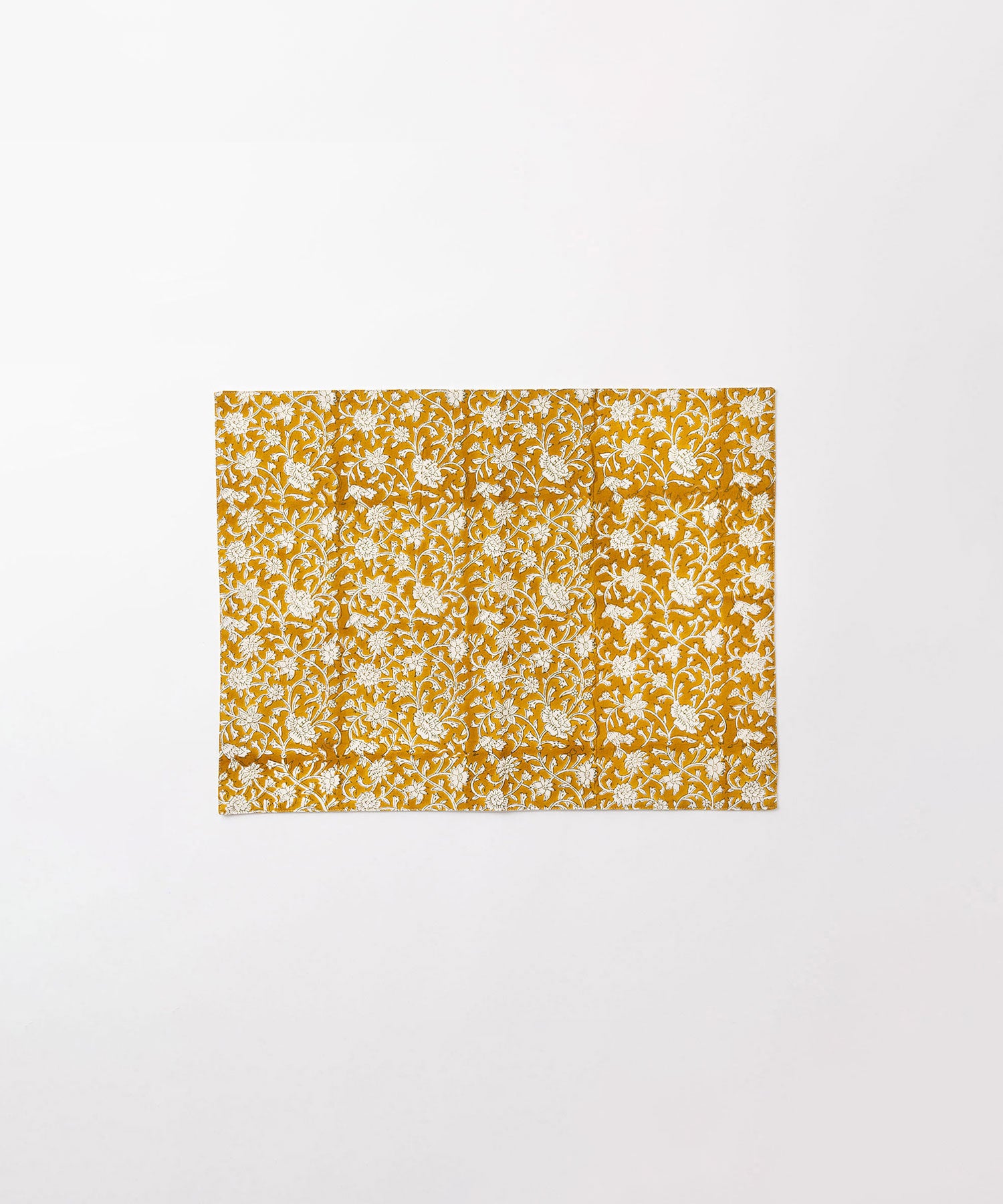 ブロックプリントプレイスマット