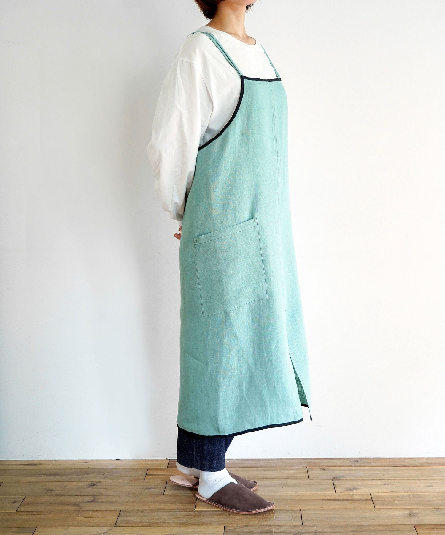 リネンエプロン