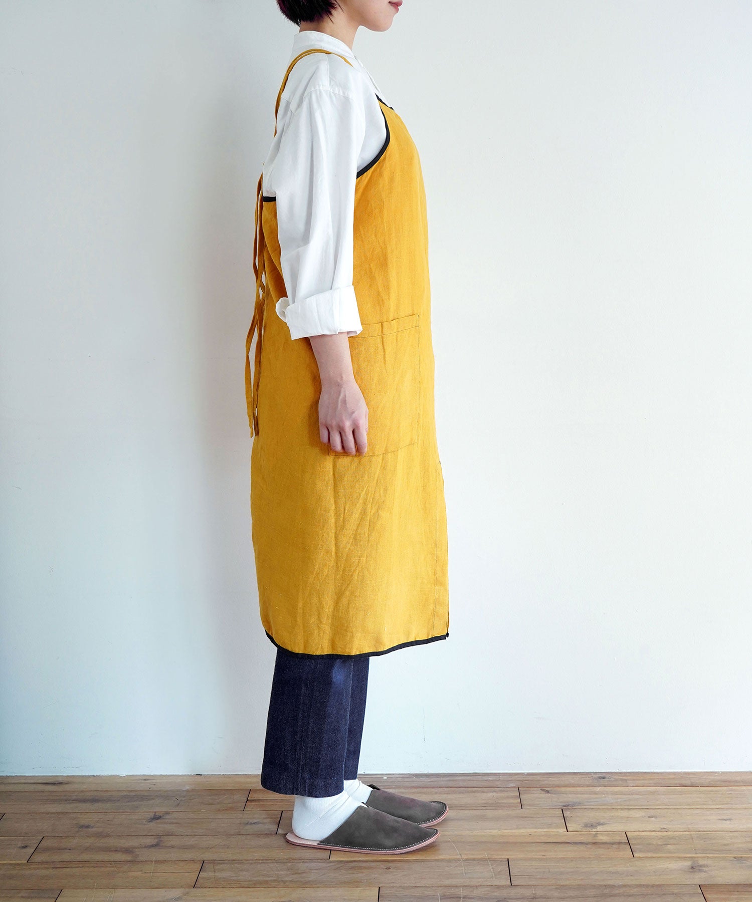 リネンエプロン