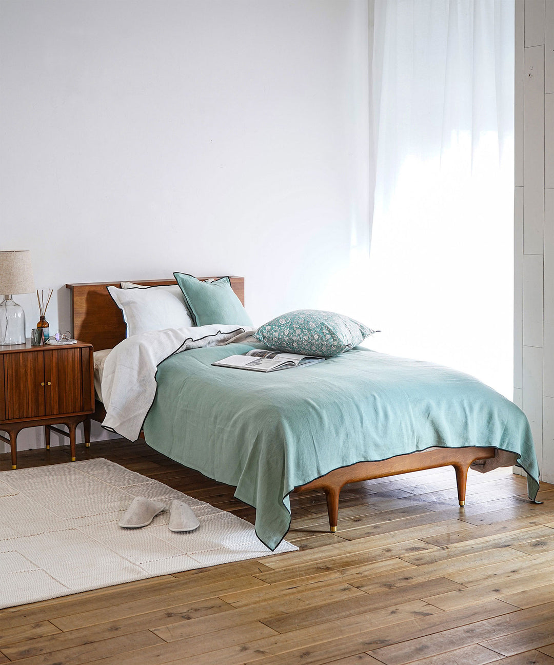 リネンマルチクロス　Bluepottery リネンマルチクロス Bluepottery