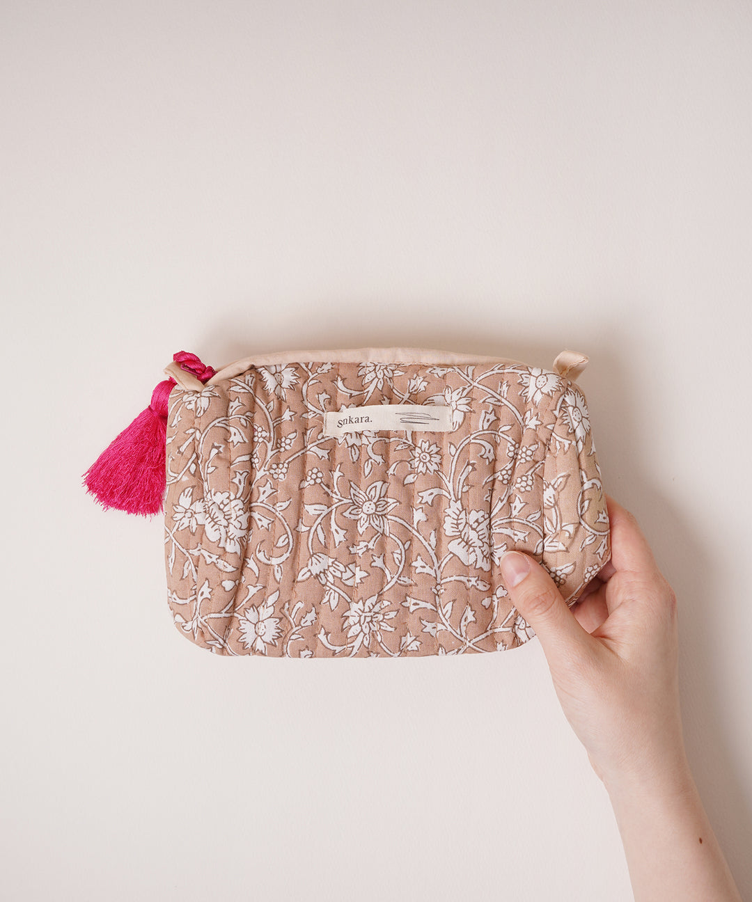 ブロックプリントポーチ – TIMELESS COMFORT