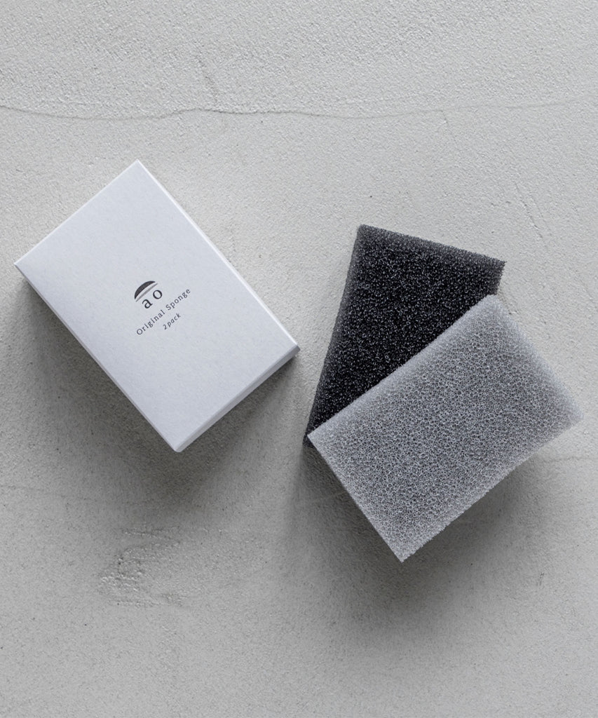 サンサンスポンジ ao original sponge（2個セット） - 泡立ち