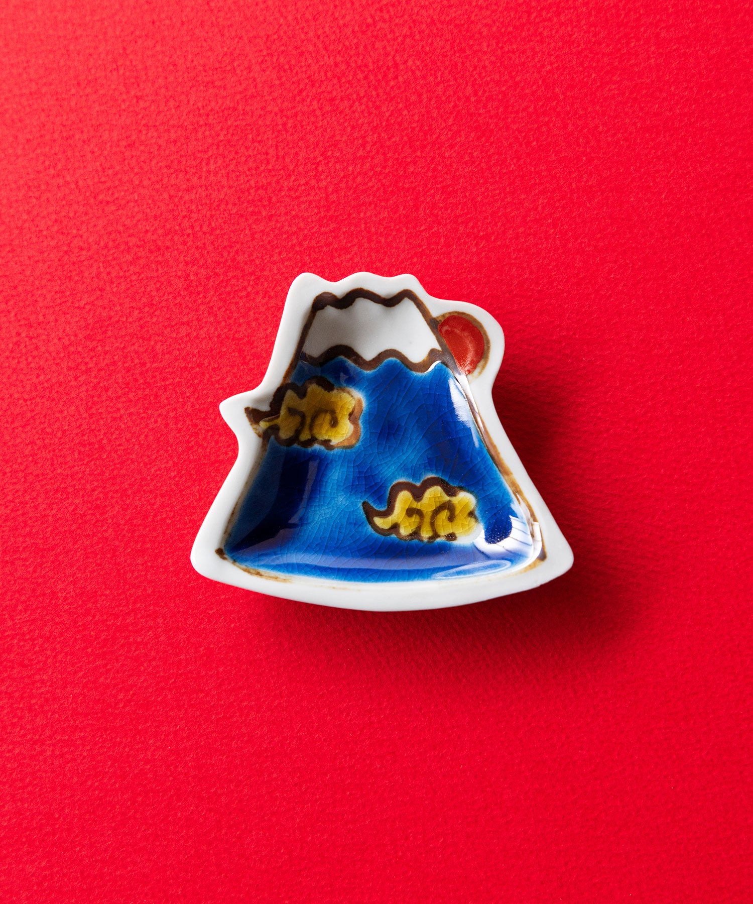 双鳩窯 / 縁起豆皿 - 華やかな色彩が織りなす九谷焼の縁起小皿