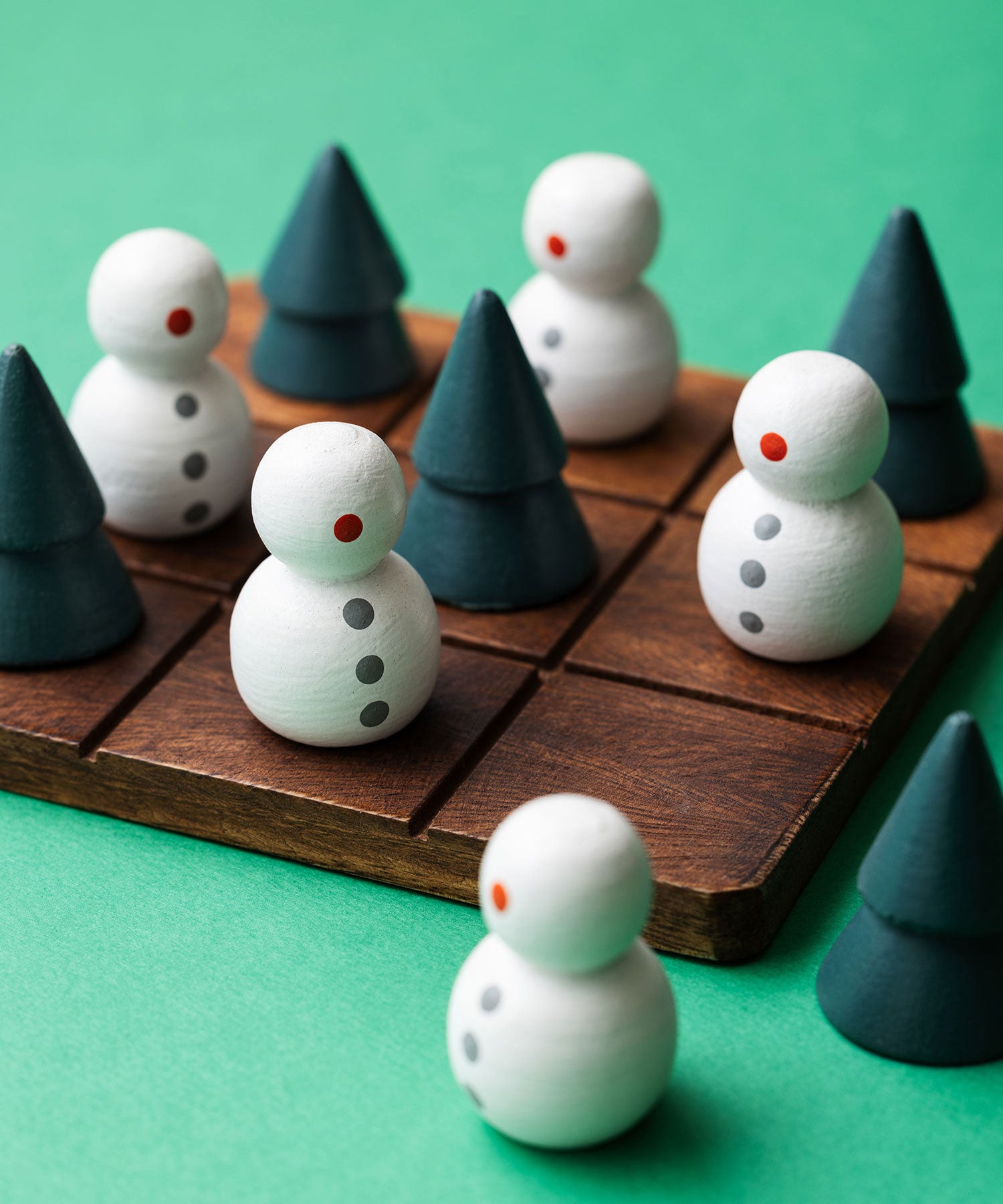 ツリーと雪だるまのボードゲーム