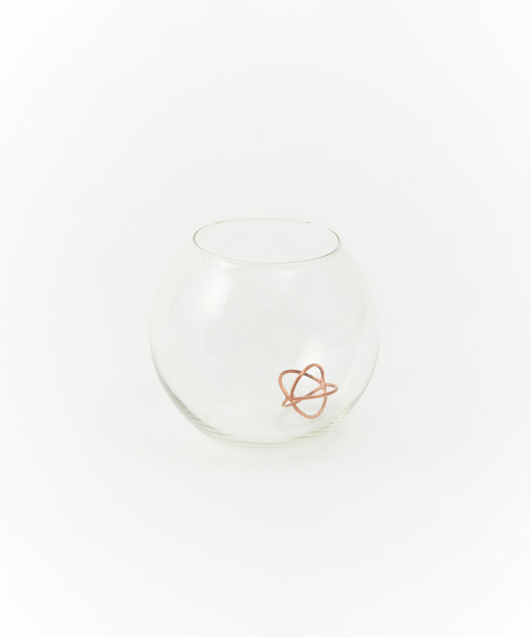 銅のフラワーライフボール｜切り花を美しく保つ銅製のフラワーボウル