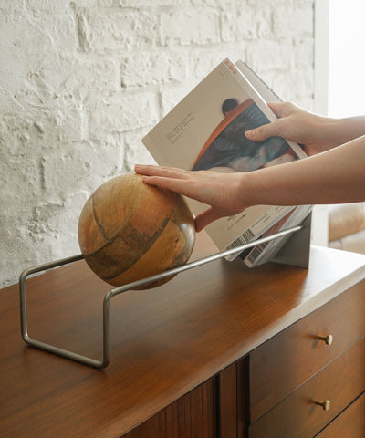 Slope Bookend Silver