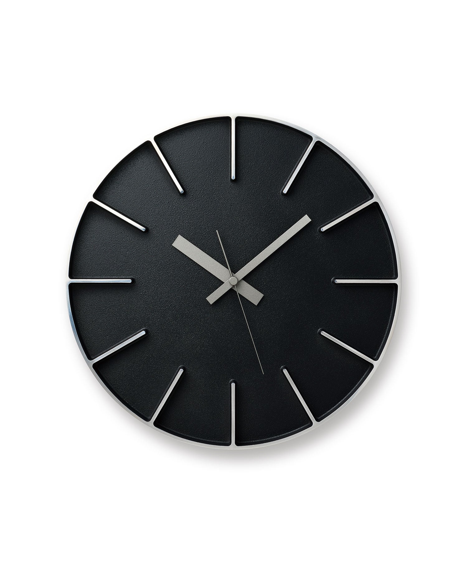 Lemnos 掛け時計 edge clock Lemnos / edge clock｜アルミ一体成型の美しさが際立つ掛け時計