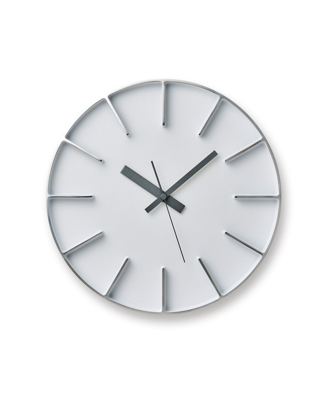 Lemnos 掛け時計 edge clock Lemnos / edge clock｜アルミ一体成型の美しさが際立つ掛け時計