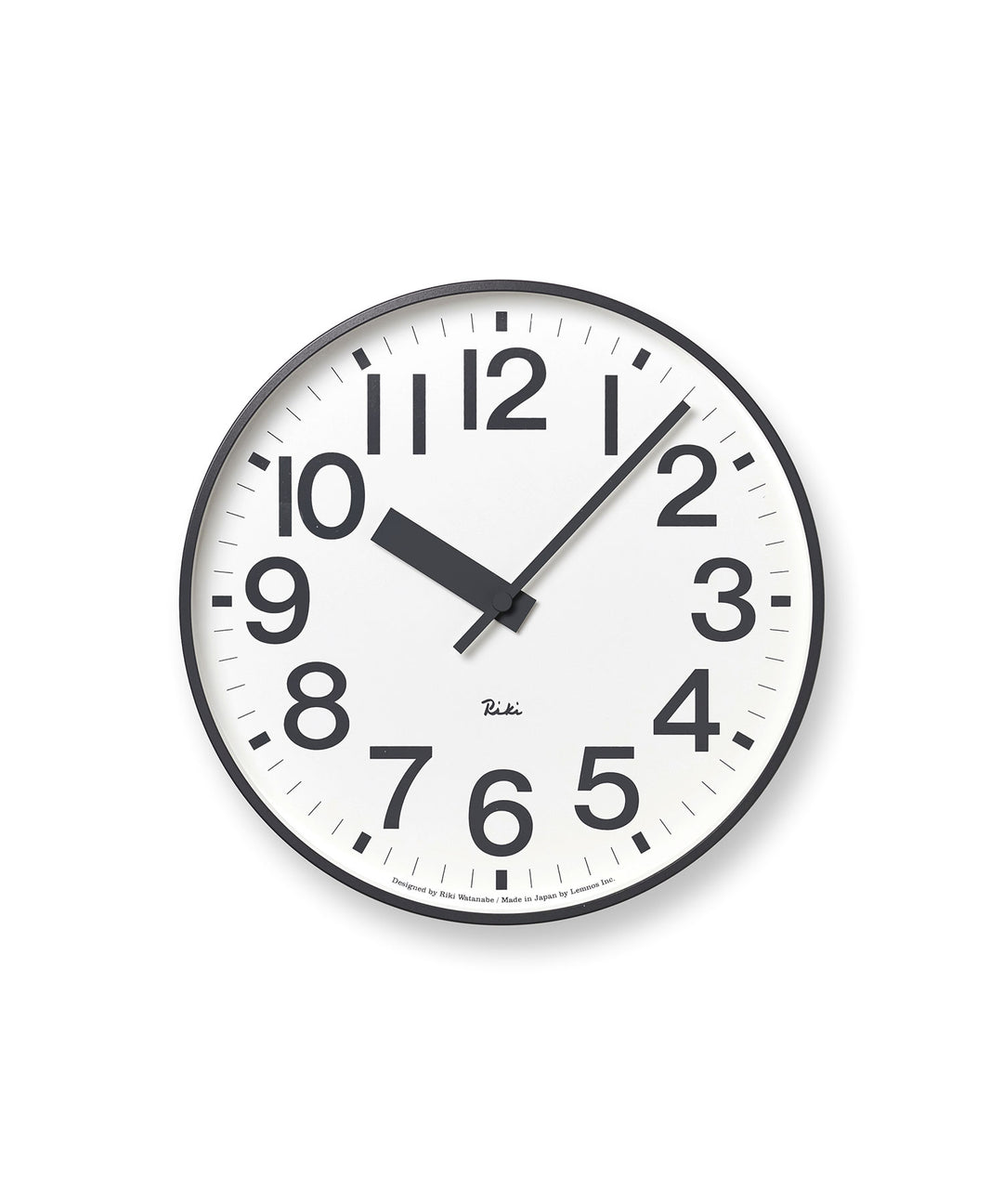 Lemnos / RIKI PUBLIC CLOCK｜シンプルで視認性の高いデザインの
