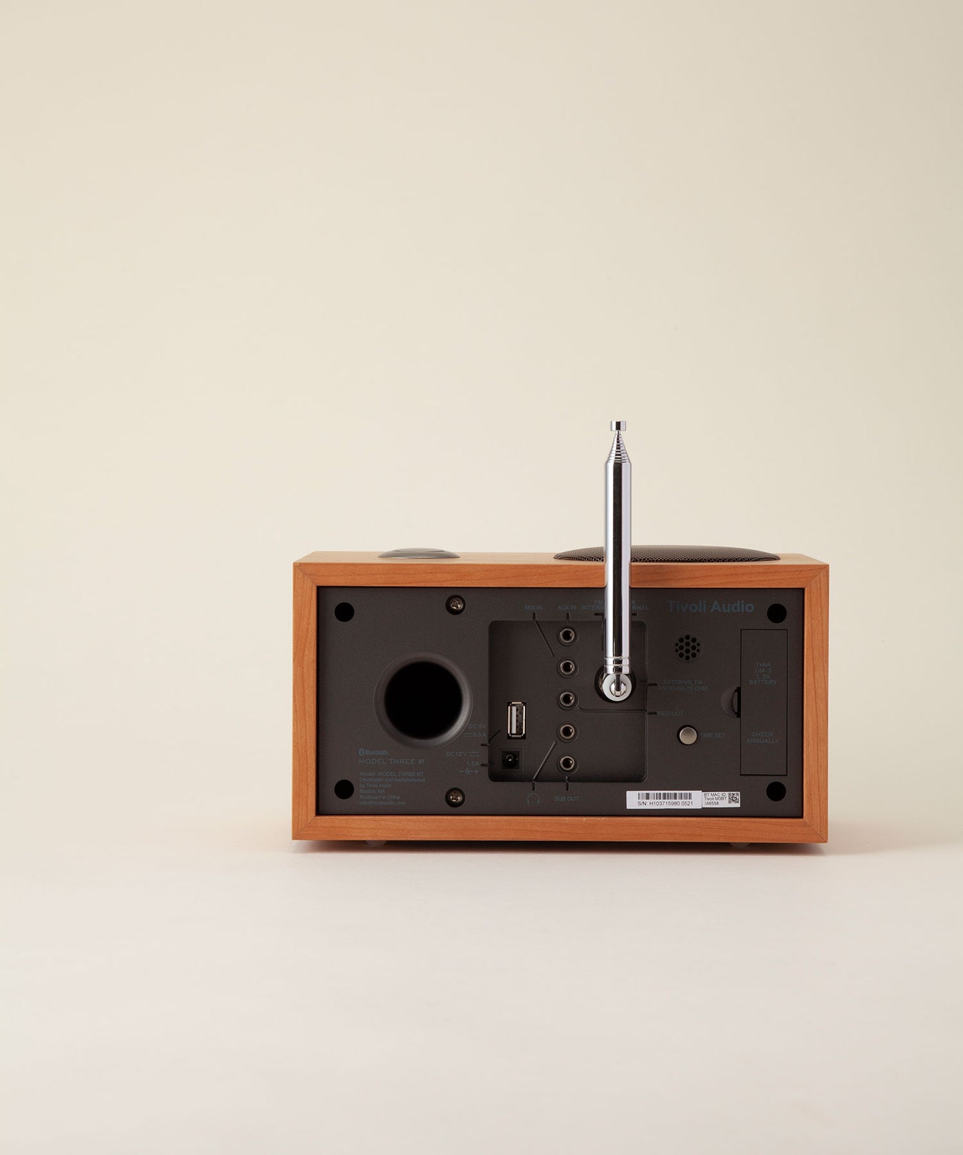 【Tivoli Audio（チボリオーディオ）】 Model Three BT Tivoli Generation2 Classic CherryTaupe